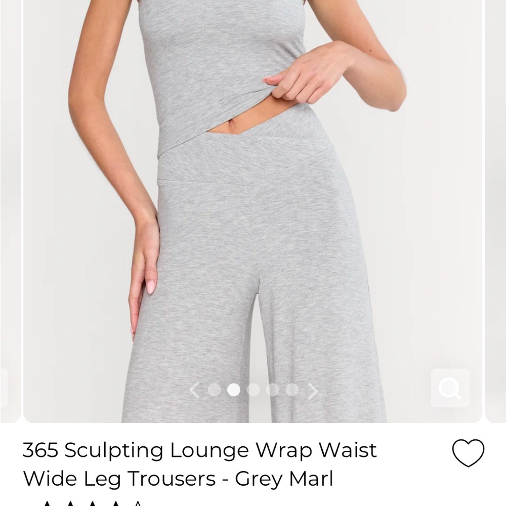 TALA sculpting wide leg sweats